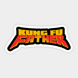 Kung Fu Father Sticker